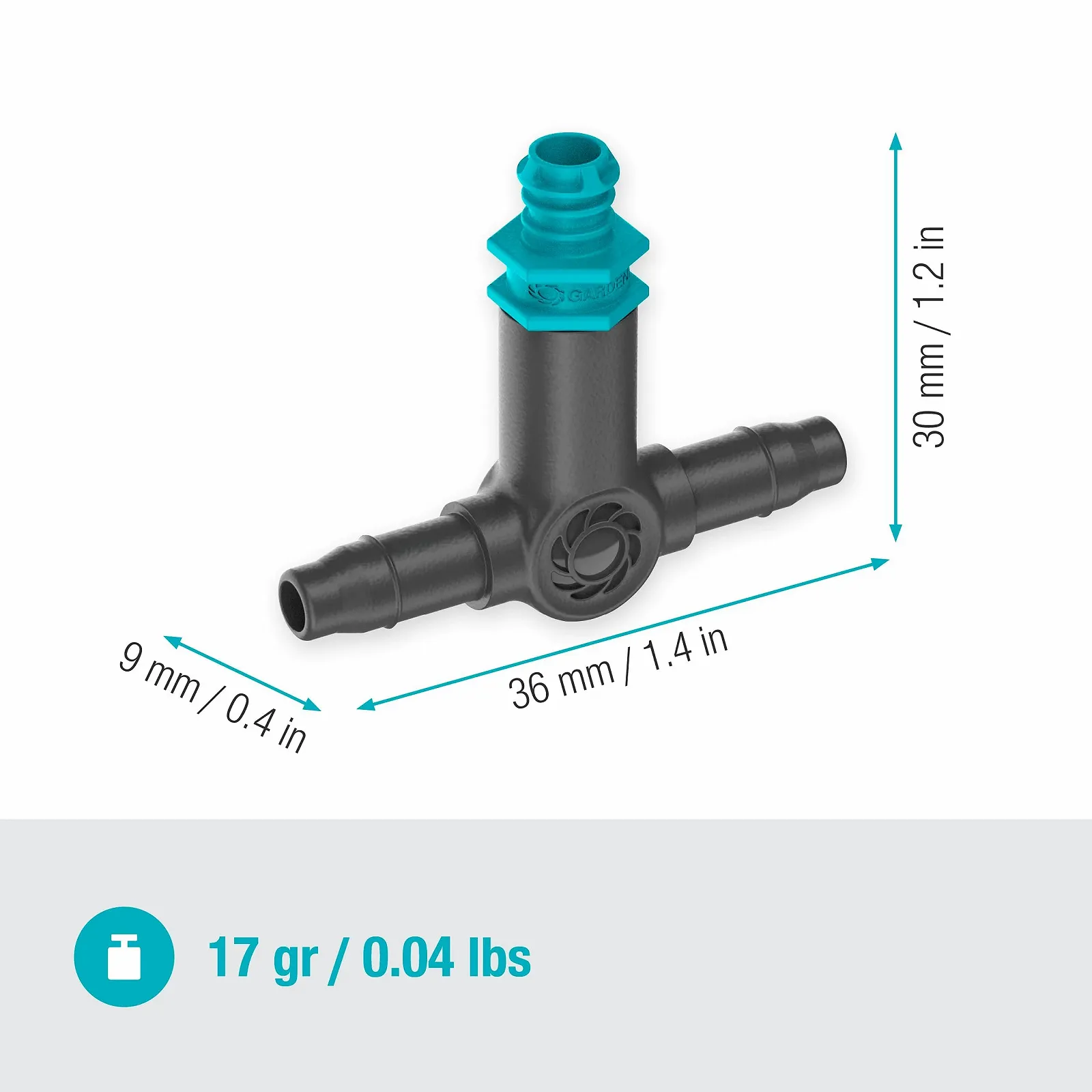 Крапельниця рядна Gardena Micro-Drip System 13317-20 2 л/год, фото №3