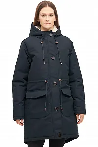 Женская зимняя куртка Derbe Festholm synthetic.ua - Фото 1