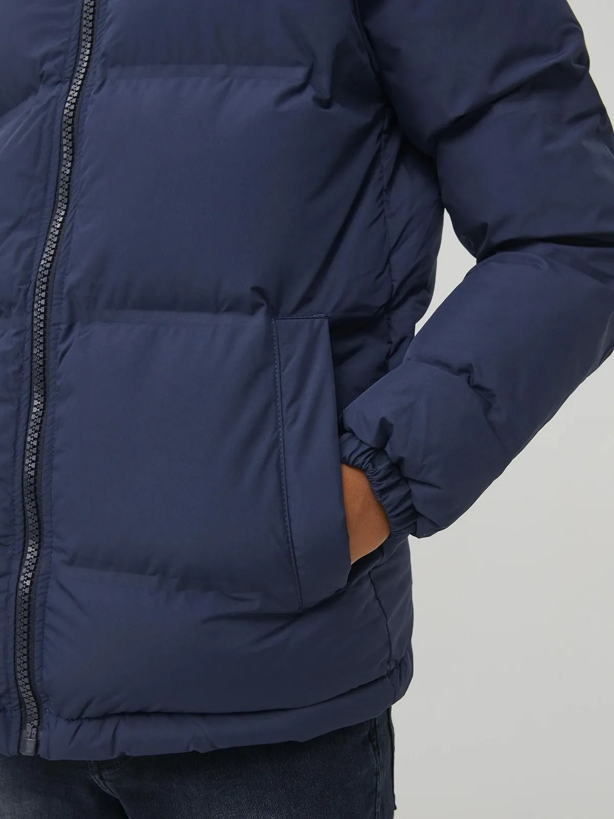 Куртка JACK & JONES Jjeseamless Recycle Puffer Sn Jnr для хлопчиків, фото №6