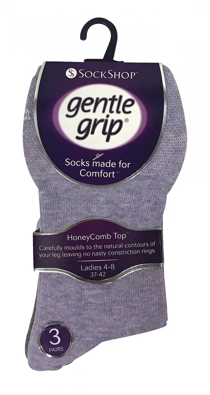 Шкарпетки Gentle Grip 6 пар Жіночі для здоров'я Діабетичні без тиску Розмір 37-42 EUR, фото №2 Шкарпетки Gentle Grip 6 пар Жіночі для здоров'я Діабетичні без тиску Розмір 37-42 EUR, фото №2
