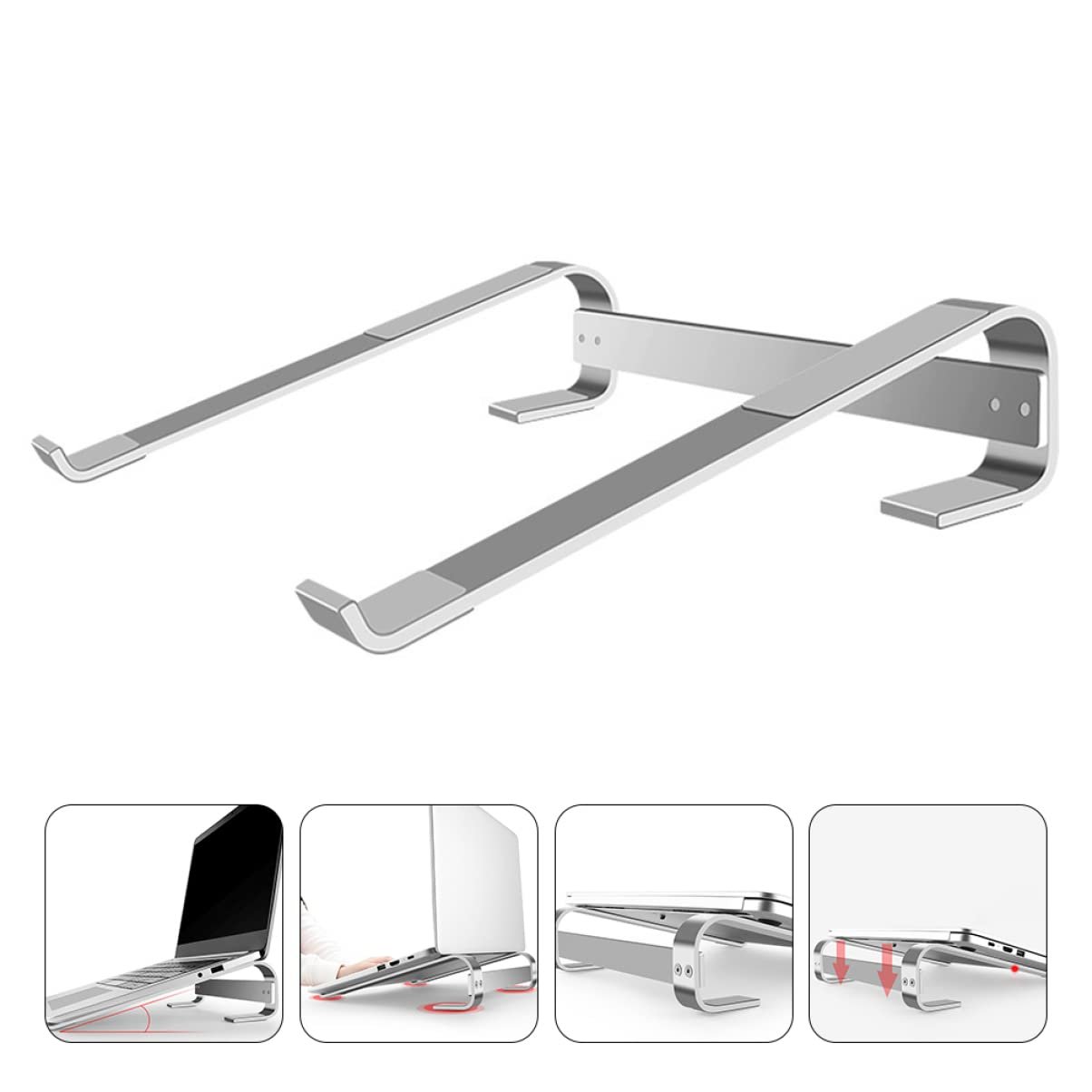Подставка для ноутбука Tofficu Алюминиевый сплав Охлаждение, фото №5