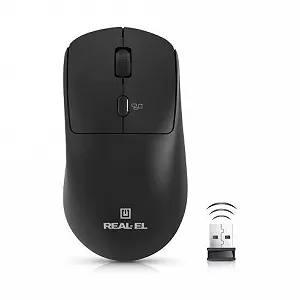 Купити Мышка REAL-EL RM-317W Wireless Black (EL123200052) - Фото 1 Мышка REAL-EL RM-317W Wireless Black (EL123200052) - Фото 1