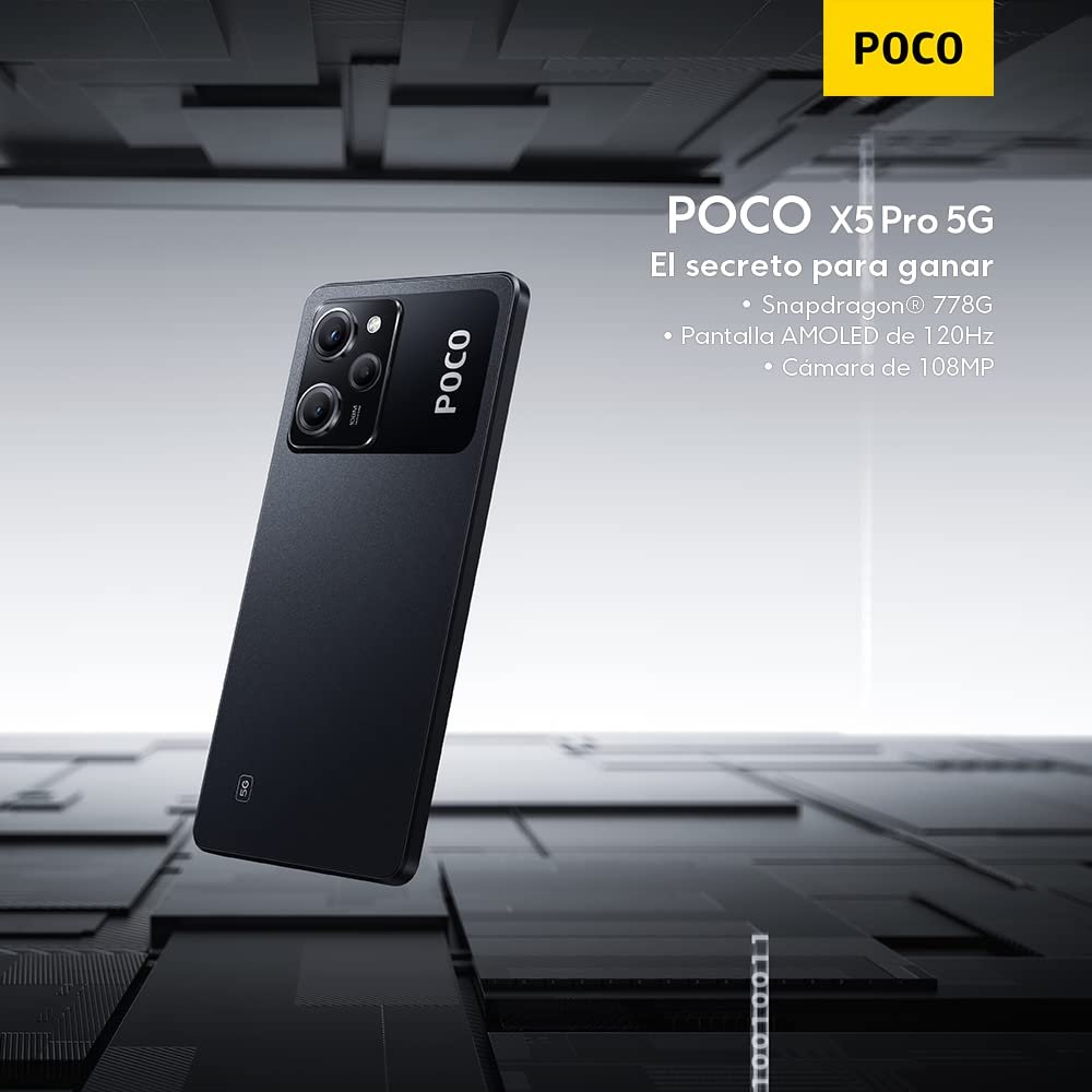 Смартфон Xiaomi Poco X5 Pro 5G 6/128GB 6.67" 5000mAh 67W Snapdragon 8 Gen 1 Black, фото №7