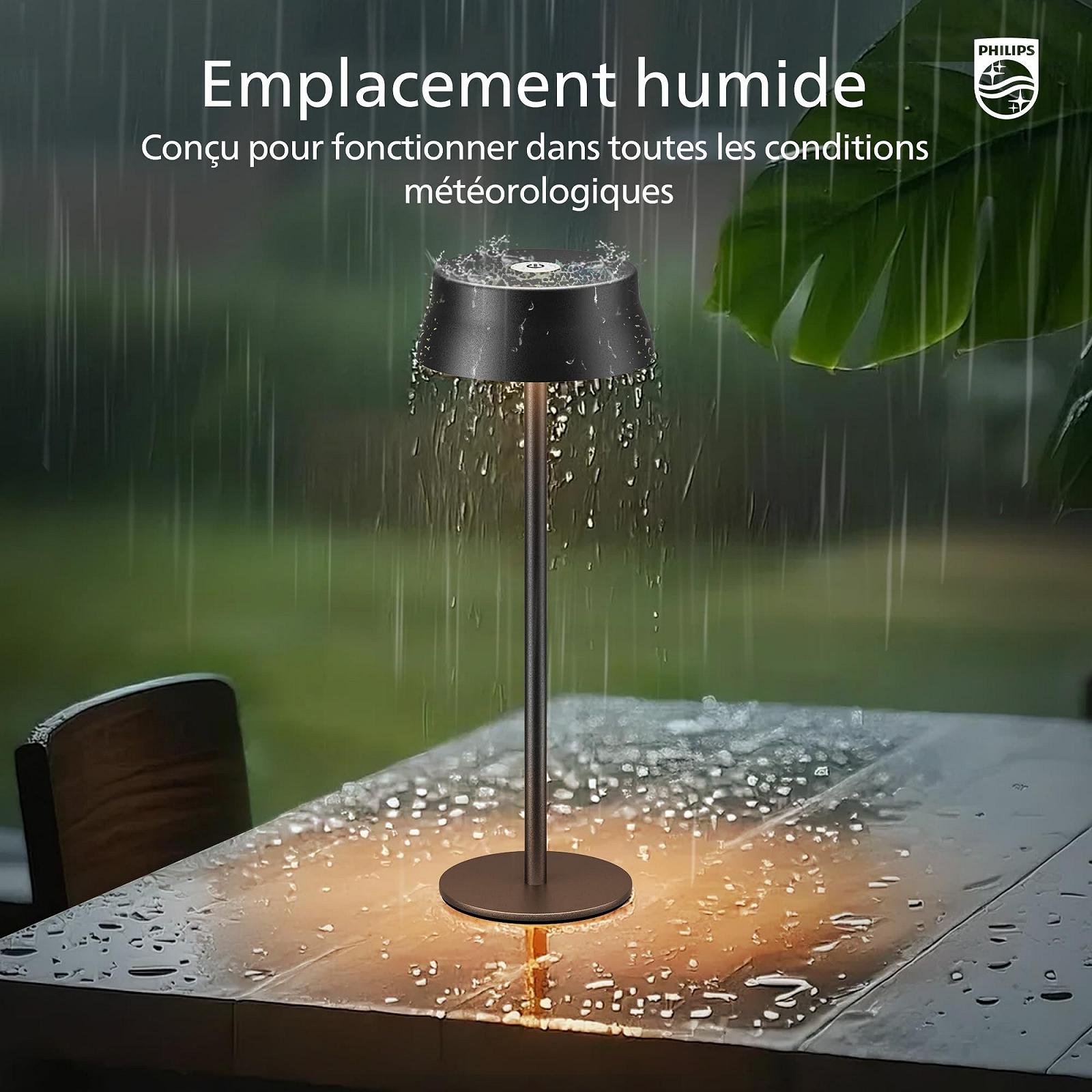 Настільна лампа PHILIPS Wireless Portable LED Rechargeable 3 кольори, фото №7