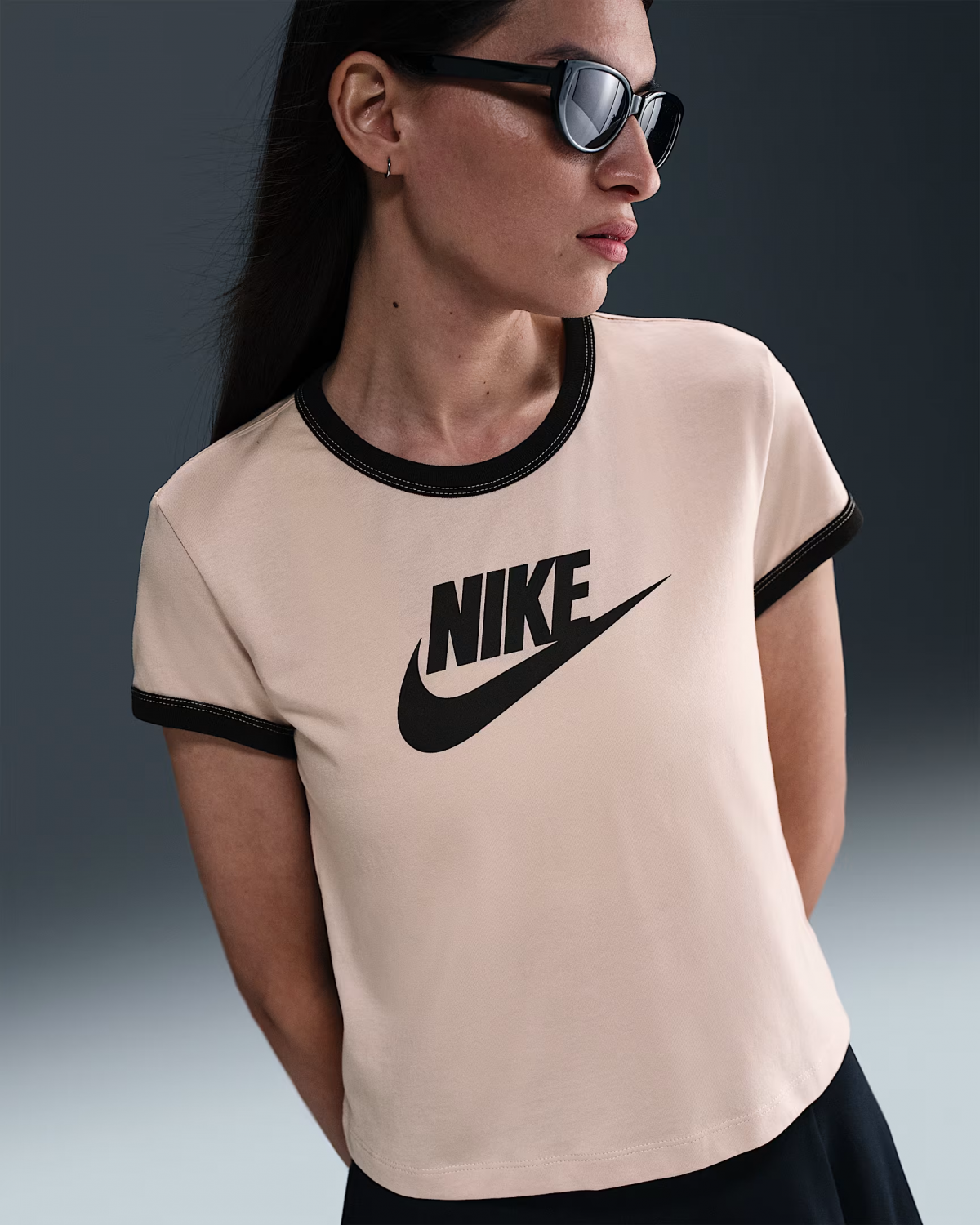 Футболка Nike Vintage Run IF4072 Бежевый M, фото №1