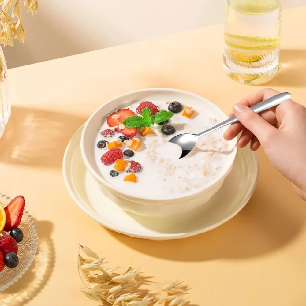 Набір десертних ложок для кави, 36 шт., маленькі, фото №6