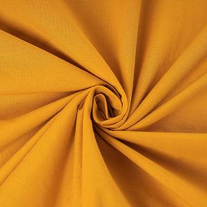 Постільна білизна VelvetHome Deluxe 135 x 200 см, 100% бавовна, з наволочкою 80 x 80 см, гірчичного кольору synthetic.ua - Фото 1