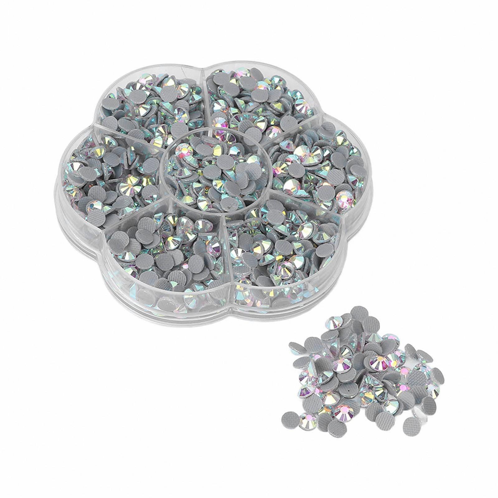 Стрази Скляні Emoshayoga JM201 White, 1000 шт, фото №4