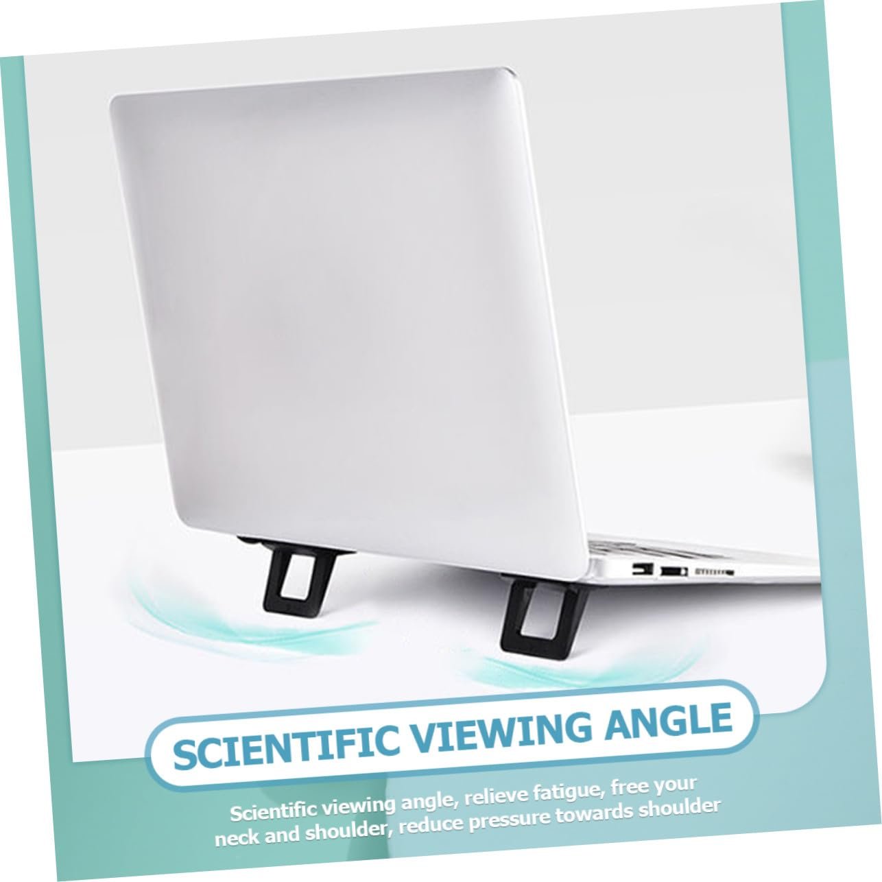 Подставка для ноутбука Tofficu, складная, для офиса и путешествий, из прочного материала, фото №2 Подставка для ноутбука Tofficu, складная, для офиса и путешествий, из прочного материала, фото №2