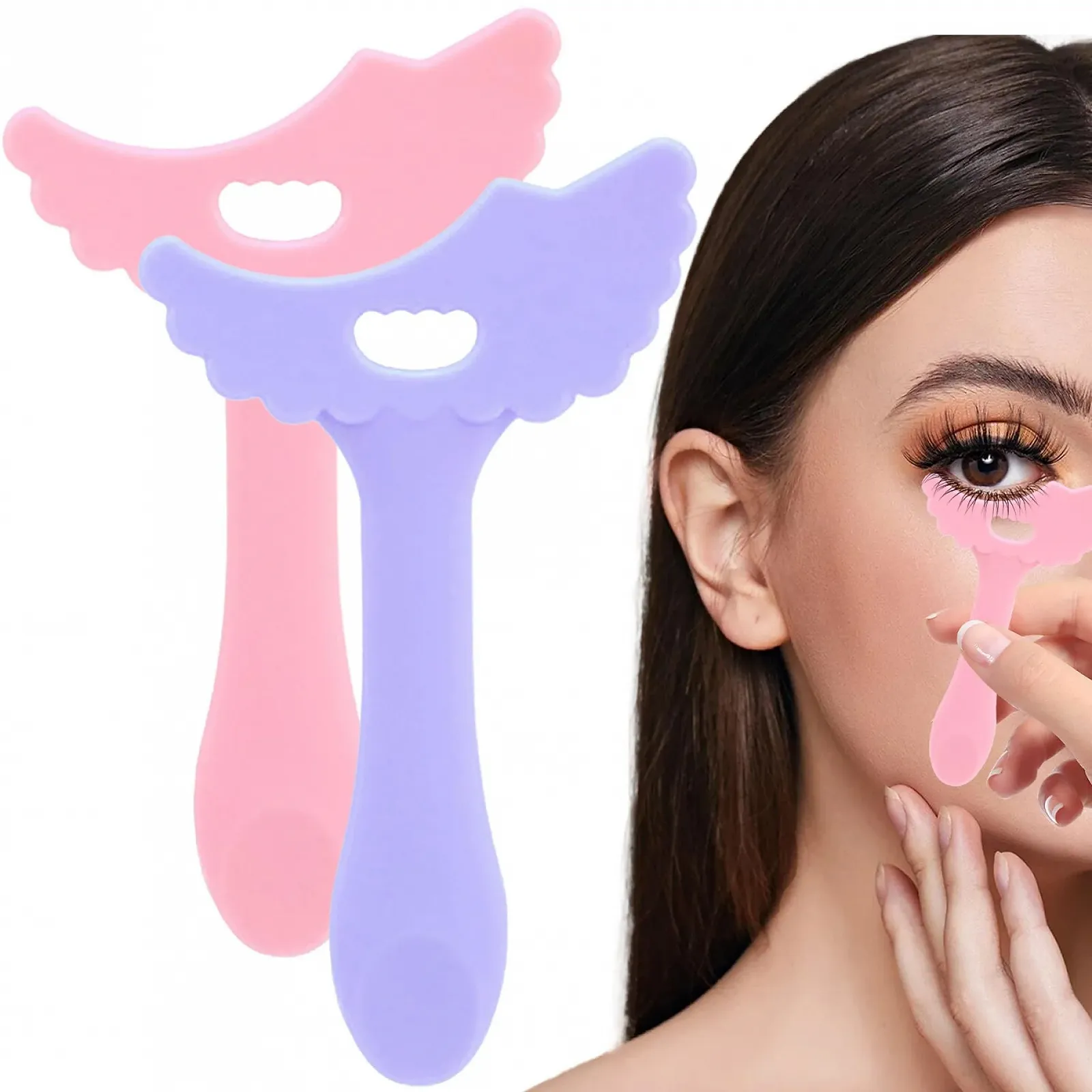 Трафарети для тіней для повік Eyeliner, м’який силіконовий, фото №4