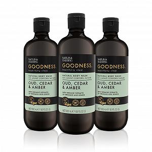 Гель для душу Baylis & Harding Goodness Oud Cedar and Amber 500 мл (Упаковка з 3 шт.) - Фото 1