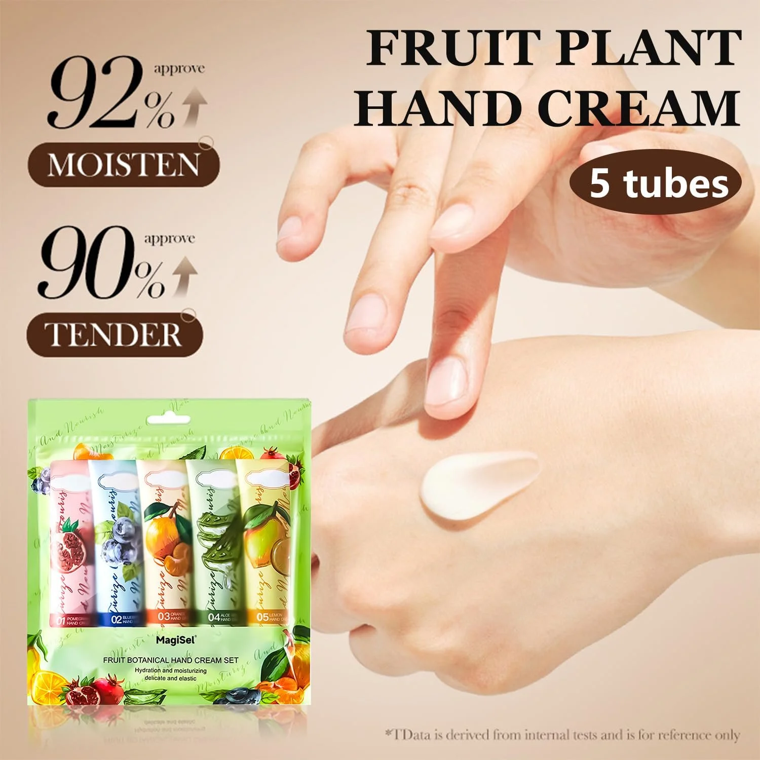 Крем для рук Набір Fruit Plant 5 шт. Лимон, Персик, Чорниця, Гранат, Алое Вера, фото №2 Крем для рук Набір Fruit Plant 5 шт. Лимон, Персик, Чорниця, Гранат, Алое Вера, фото №2