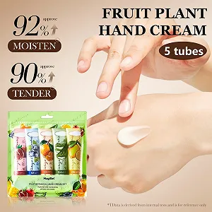 Крем для рук Набор Fruit Plant 5 шт. Лимон, Персик, Черника, Гранат, Алоэ Вера synthetic.ua - Фото 1