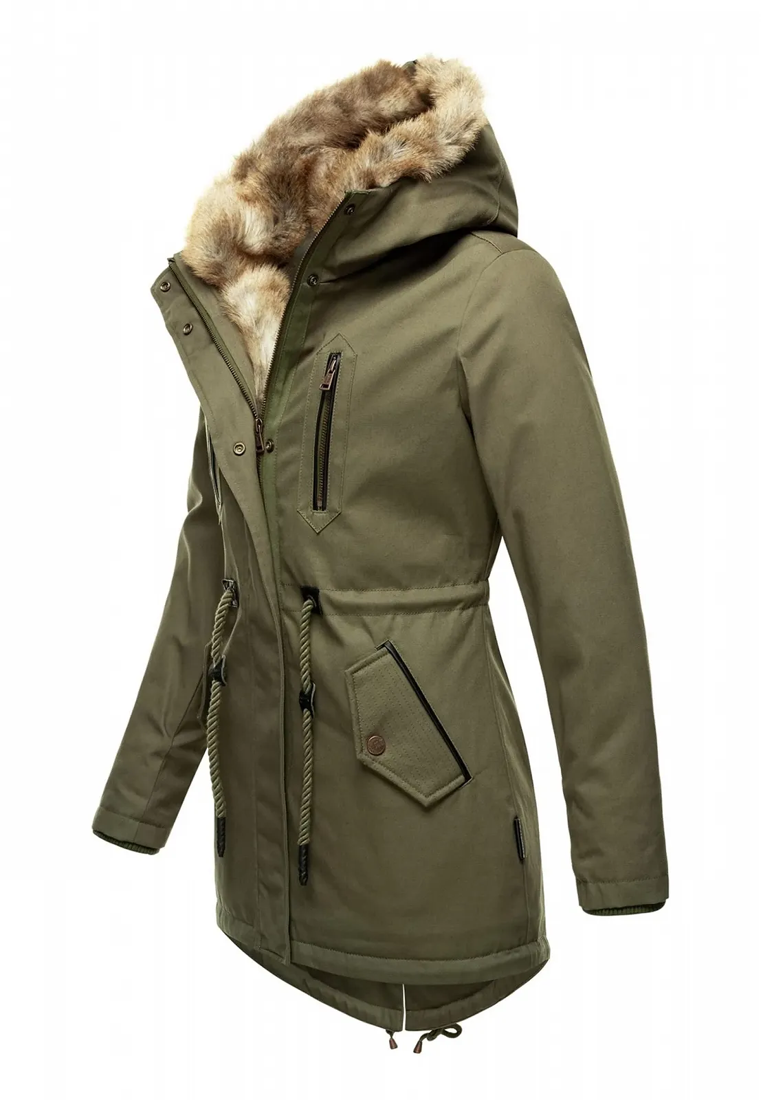 Парка Navahoo B648 Жіноча зимова довга з хутром Teddy, фото №5 Парка Navahoo B648 Жіноча зимова довга з хутром Teddy, фото №5