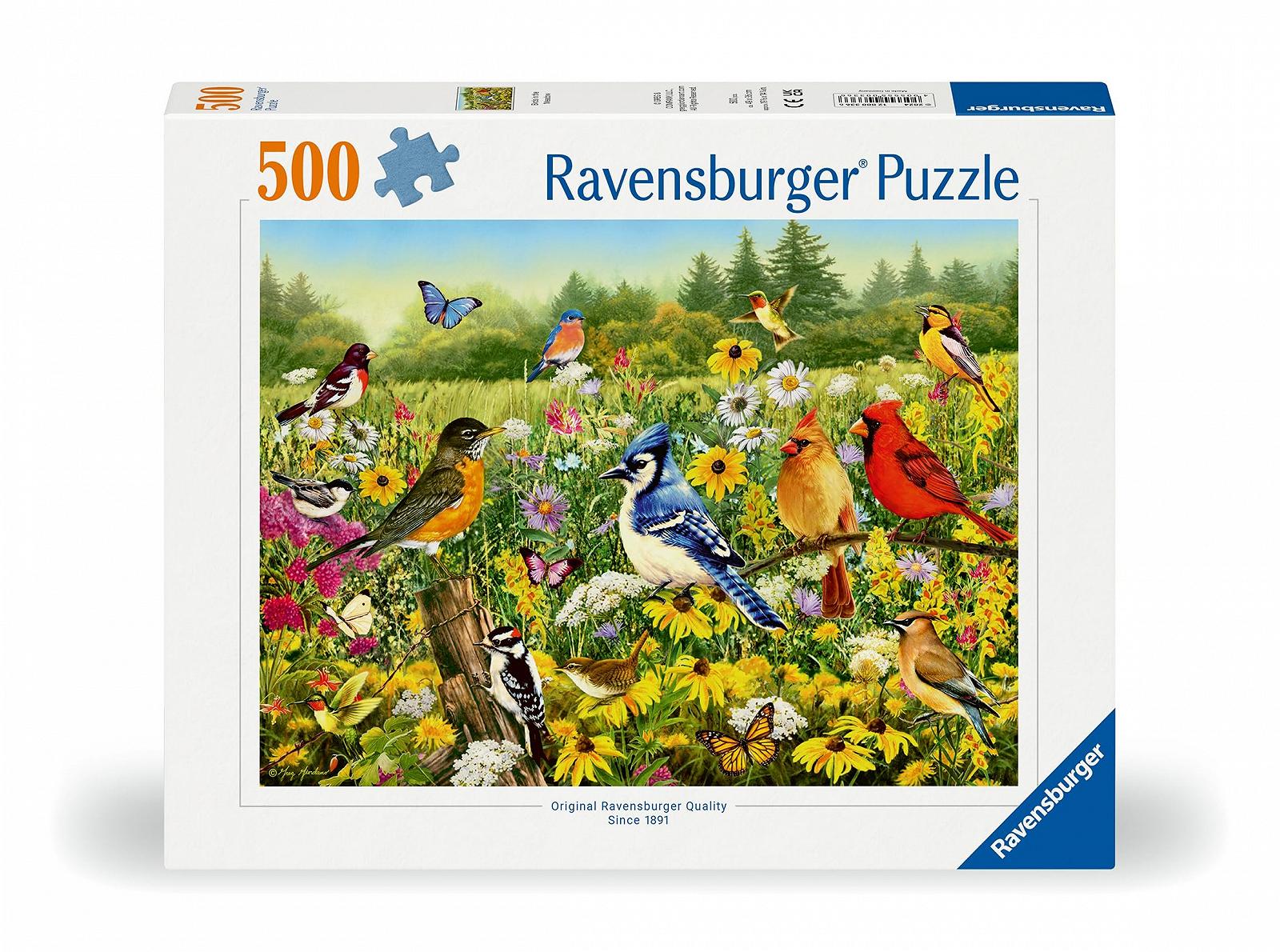 Пазл Ravensburger 12000336 Bird Meadow 500 деталей, фото №1