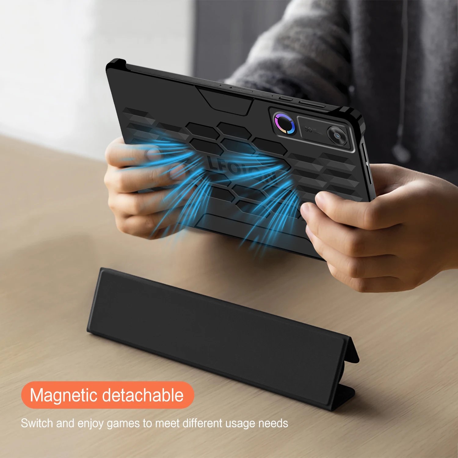 Чохол для планшета Lenovo Legion Y700 5th Gen 2026 8.8" Magnetic Black, фото №12
