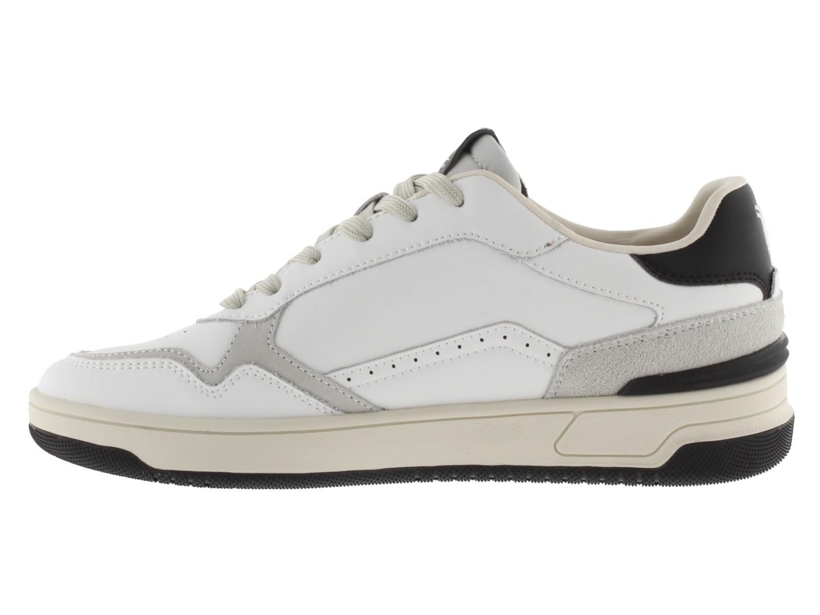 Кросівки Victoria Basket Unisex C80 Шкіра та кольорові та спилок деталі ретро логотип 8800122, фото №7