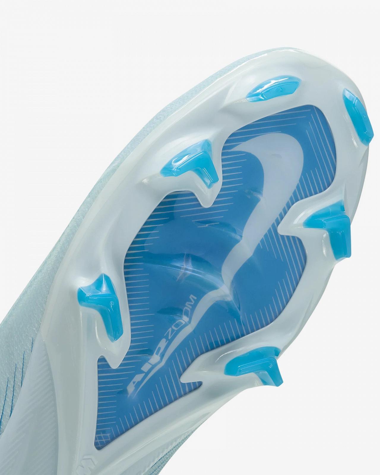Бутси унісекс Nike Zm Superfly 10 Elite Fg Light Blue 45, фото №7