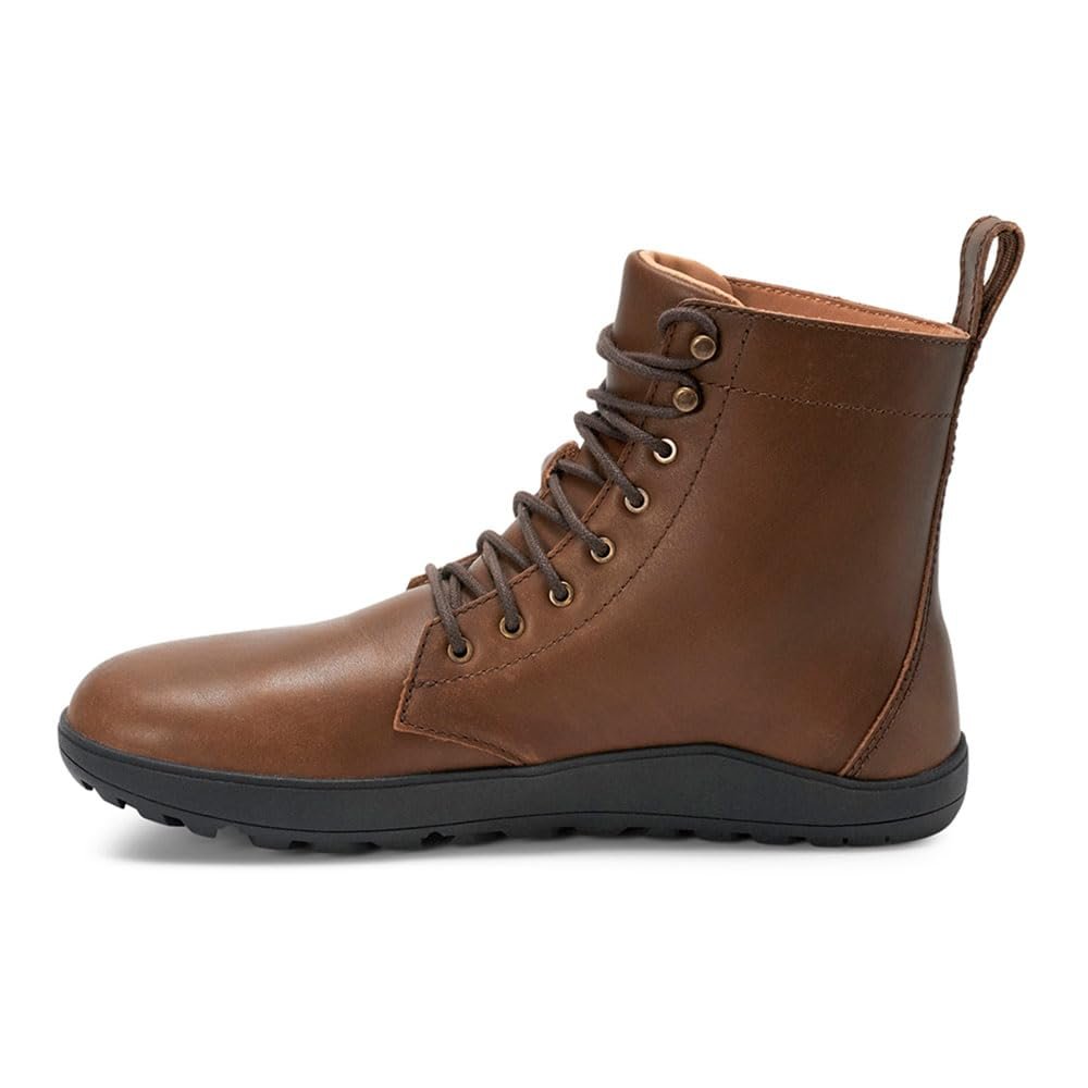 Ботинки Xero Shoes Breckenridge Женские Кожаные - Классический Стиль, Нулевой Каблук, Комфортная Подкладка, Прочная Цельнозерновая Кожа для Повседневного Использования и Досуга, фото №3