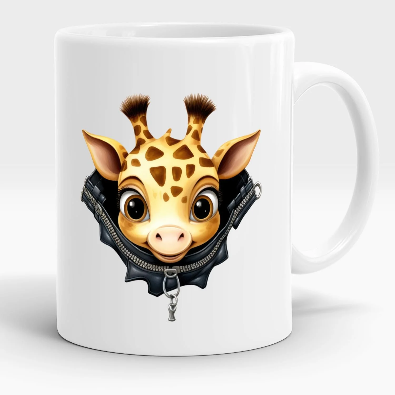 Дитяча чашка Жираф Дитячий кумедний - Ідеально підходить для гарячих та холодних напоїв, фото №1