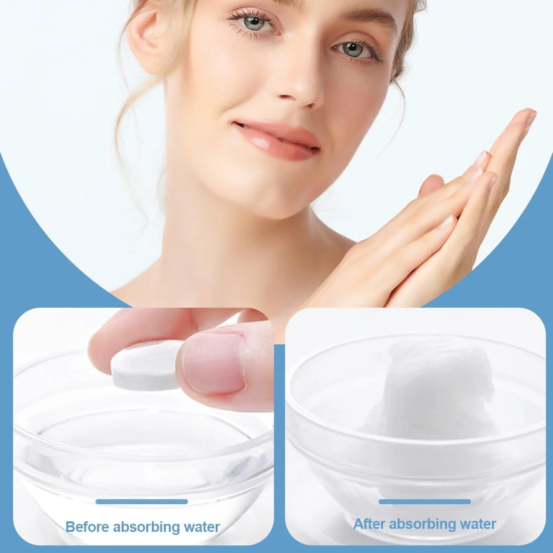 Маска для лица WUSJCOF, 20 шт., фото №6