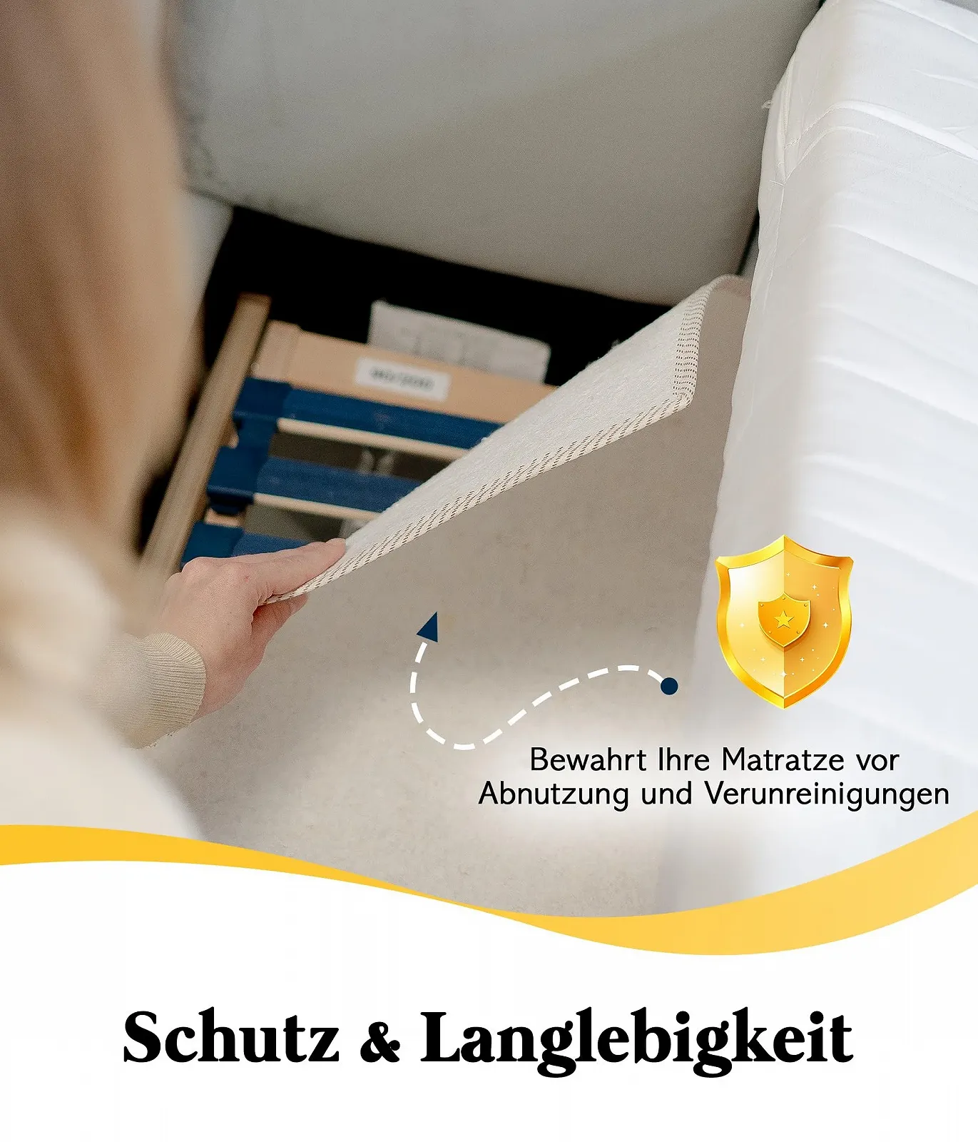 Захисна повстяна накладка Medicline Вовна Синтетичне волокно, фото №3 Захисна повстяна накладка Medicline Вовна Синтетичне волокно, фото №3