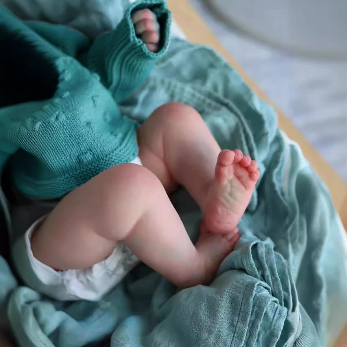 Кукла Anano Reborn Baby Boy Full Silicone 45 см, фото №2