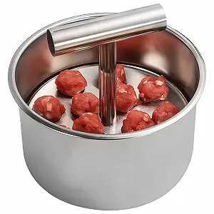 Форма для фрикаделек 12 Hole Steel Meat Ball Maker на 12 отверстий Стальная - Фото 1