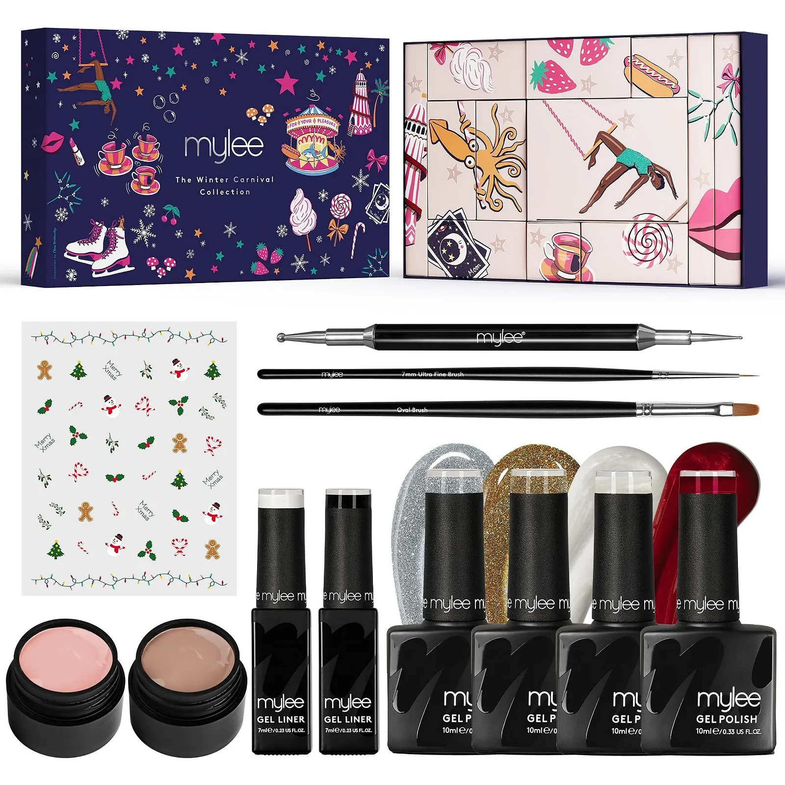 Гель-лак Mylee Winter Carnival Collection Ice Rink, фото №1