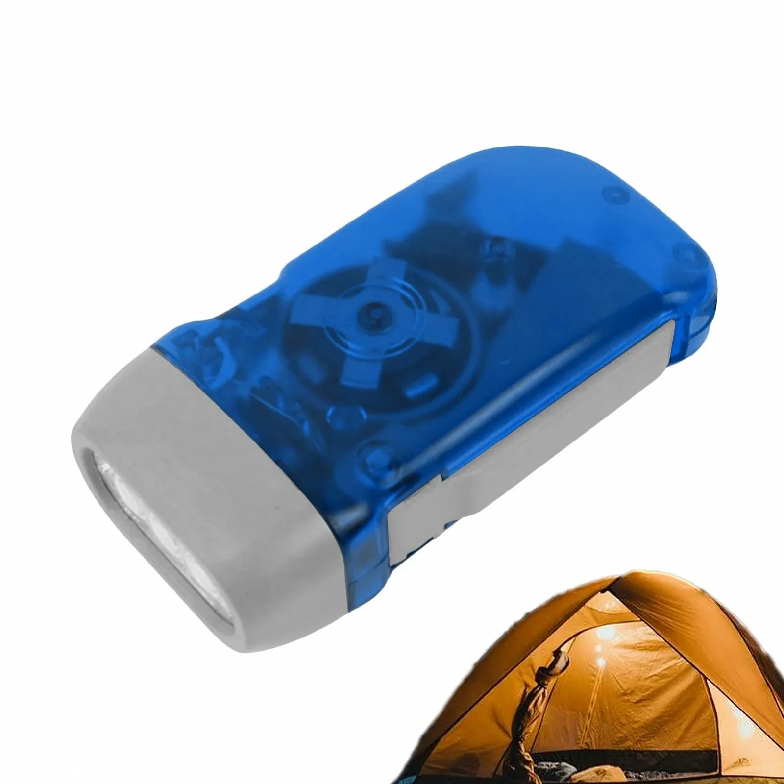 Кемпинговый фонарь - ручной фонарь с ручкой | Эргономичный фонарь для походов, аварийных ситуаций | Удобный, перезаряжаемый ручной светодиодный фонарь для кемпингового оборудования и прочего, фото №7