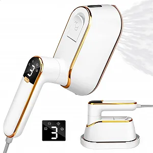 Парова праска 2-в-1 LCD Display 1200 W 180° Rotating Handle 110 ml - Фото 1