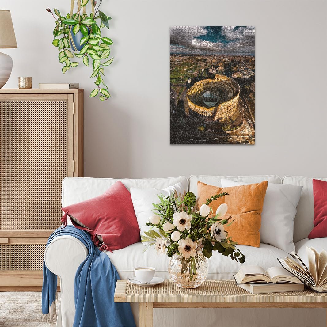 Пазл Ravensburger 12000573 Colosseum in Rome 1000 елементів, фото №5 Пазл Ravensburger 12000573 Colosseum in Rome 1000 елементів, фото №5