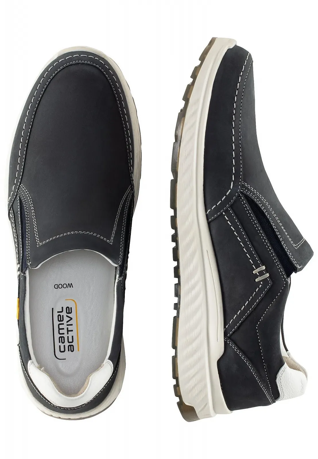 Лоферы camel active Мужские кожаные, фото №2