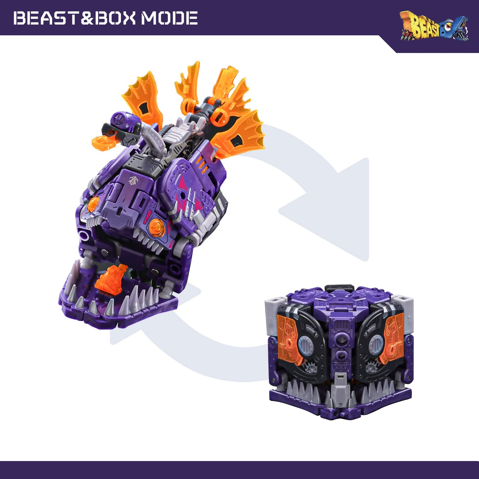 Трансформер 52TOYS Beastbox Series BB-42KR KHARON Monkfish, фото №2
