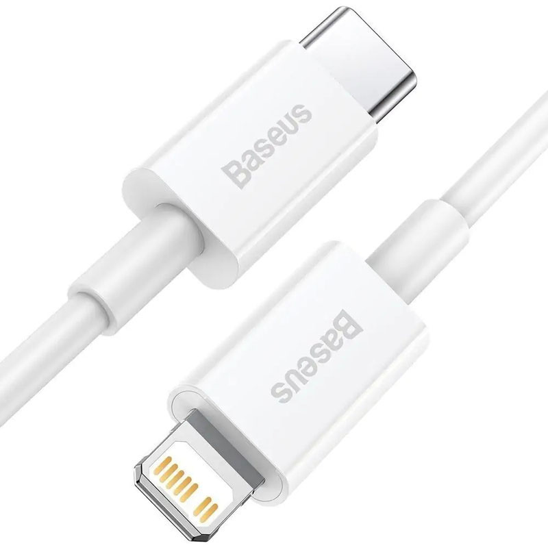 Дата кабель Baseus Superior Series Fast Charging Type-C to Lightning PD 20W 1m CATLYS-A, фото №2