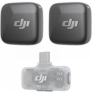Мікрофонна радіосистема DJI Mic Mini (2 TX + 1 Mobile RX) Black - Фото 1