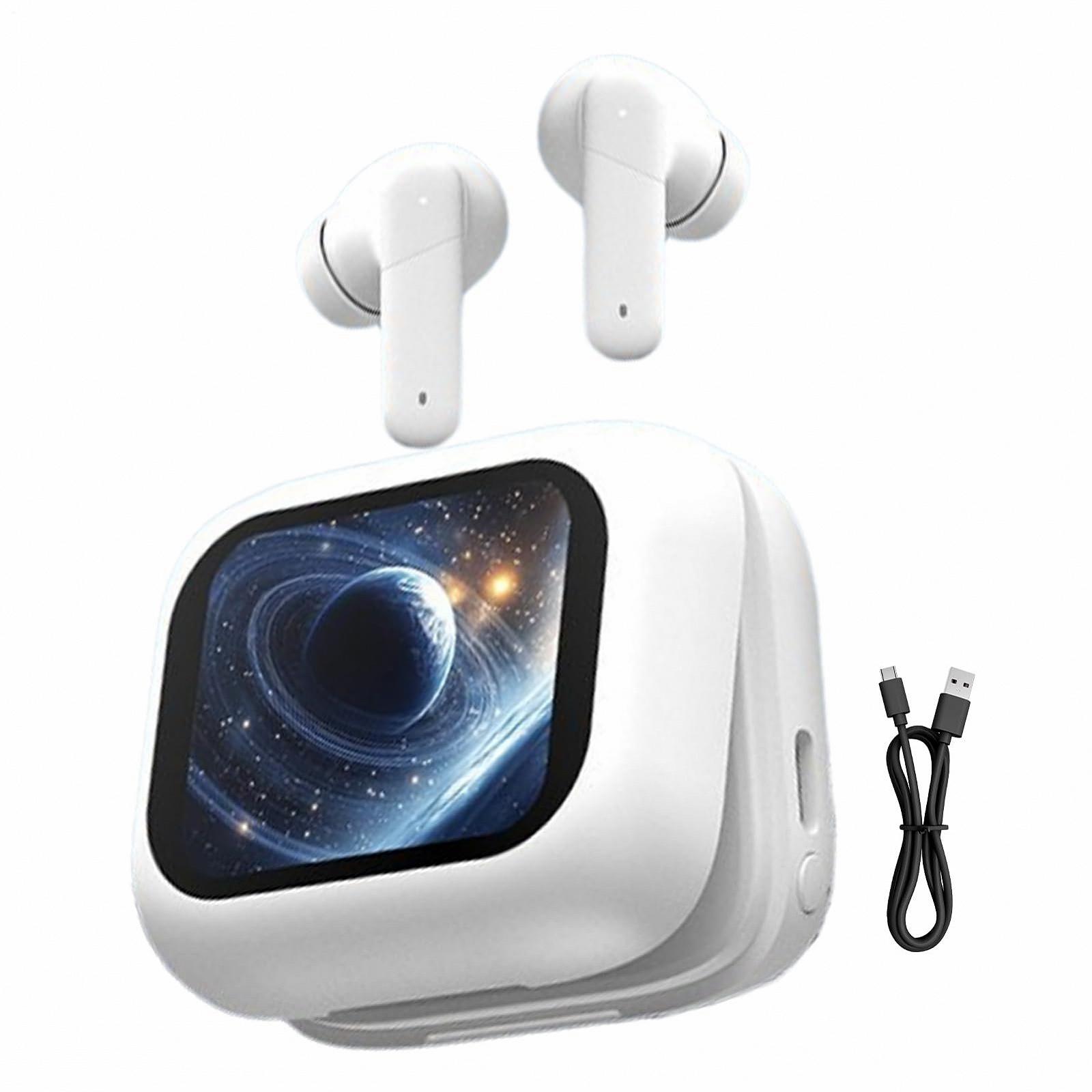 Наушники с AI переводом, устройство шумоподавления с сенсорным LCD экраном, фото №1 Наушники с AI переводом, устройство шумоподавления с сенсорным LCD экраном, фото №1