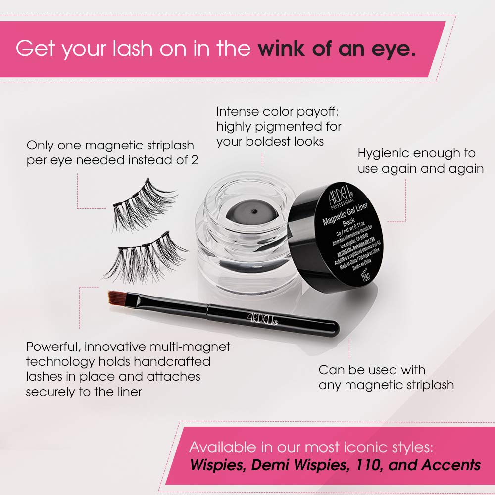 Рідка підводка Ardell Professional Magnetic Liner & Lash магнітний чорний, фото №5