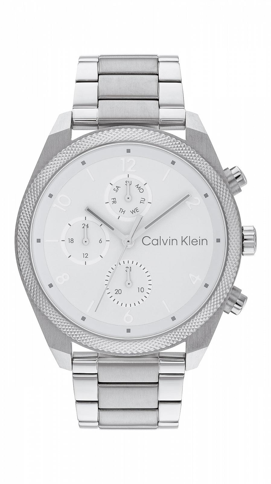 Годинник Calvin Klein Impact 25200356 З кварцовим механізмом Срібний, Браслет, фото №1
