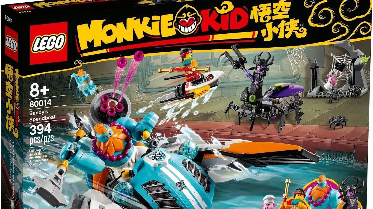 Детский конструктор LEGO Monkie Kid Катер Сэнди 80014, фото №1