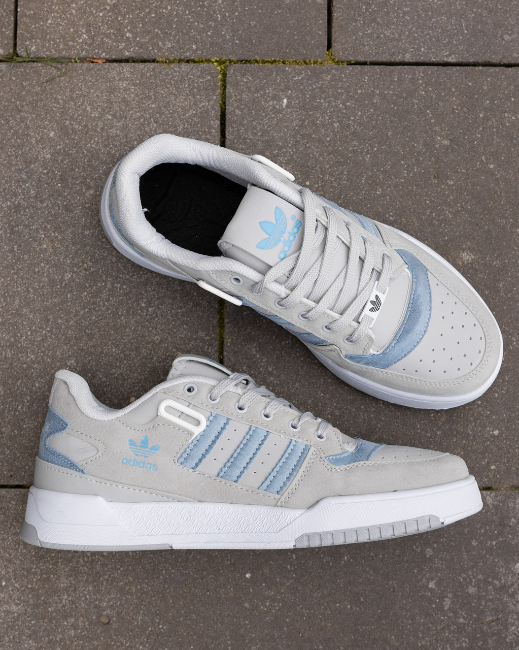 Кроссовки мужские серые Adidas Forum Low летние спортивные кроссы адидас удобные замшевые кеды на лето, фото №6 Кроссовки мужские серые Adidas Forum Low летние спортивные кроссы адидас удобные замшевые кеды на лето, фото №6