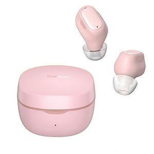 Наушники BLUETOOTH BASEUS WM01 Encok True Wireless Earphones 5Hours BT5.0, 40mAh/300mAh| (NGWM01-04) pink - Фото 1