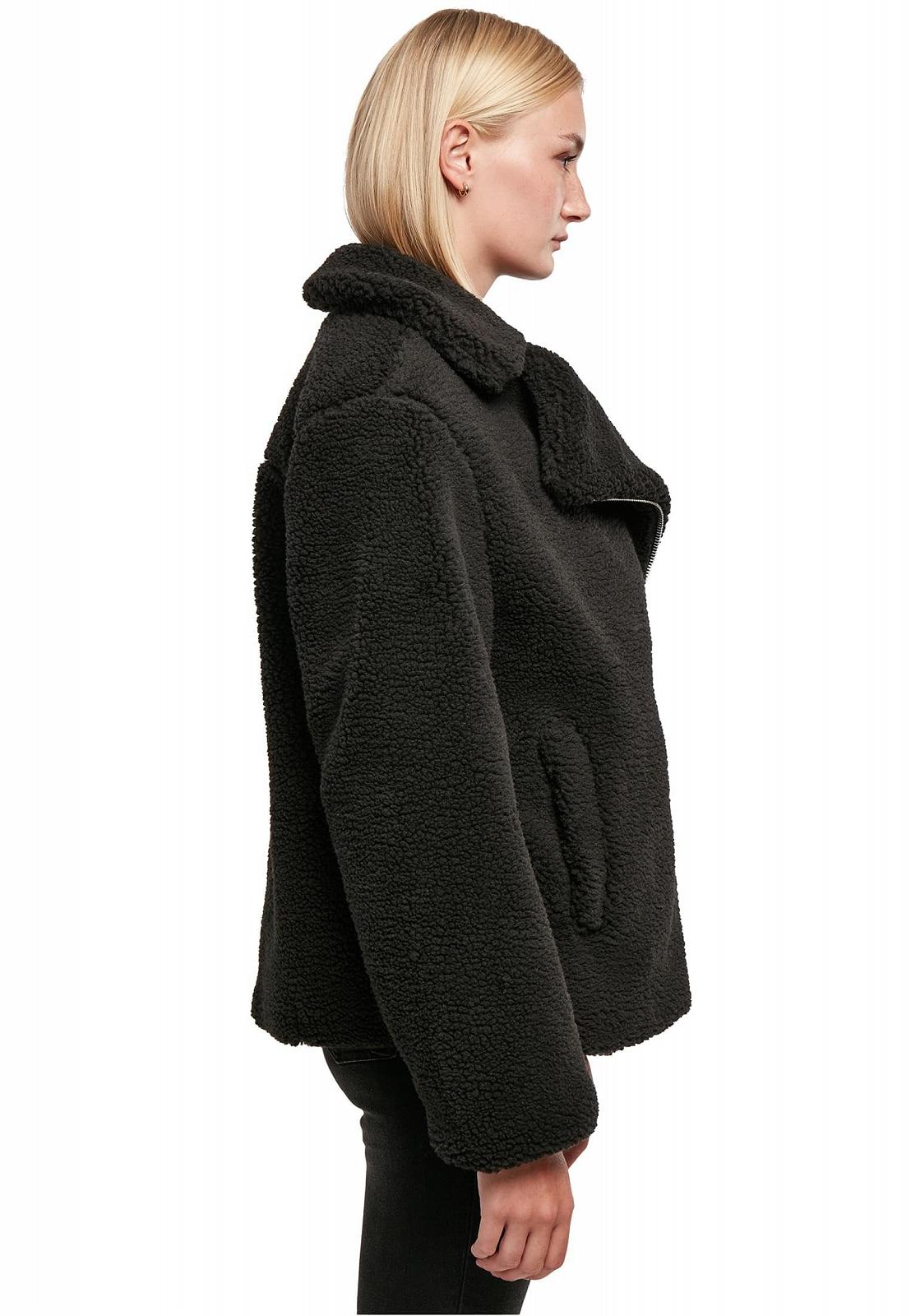 Куртка Biker Sherpa Urban Classics Женская, фото №2 Куртка Biker Sherpa Urban Classics Женская, фото №2