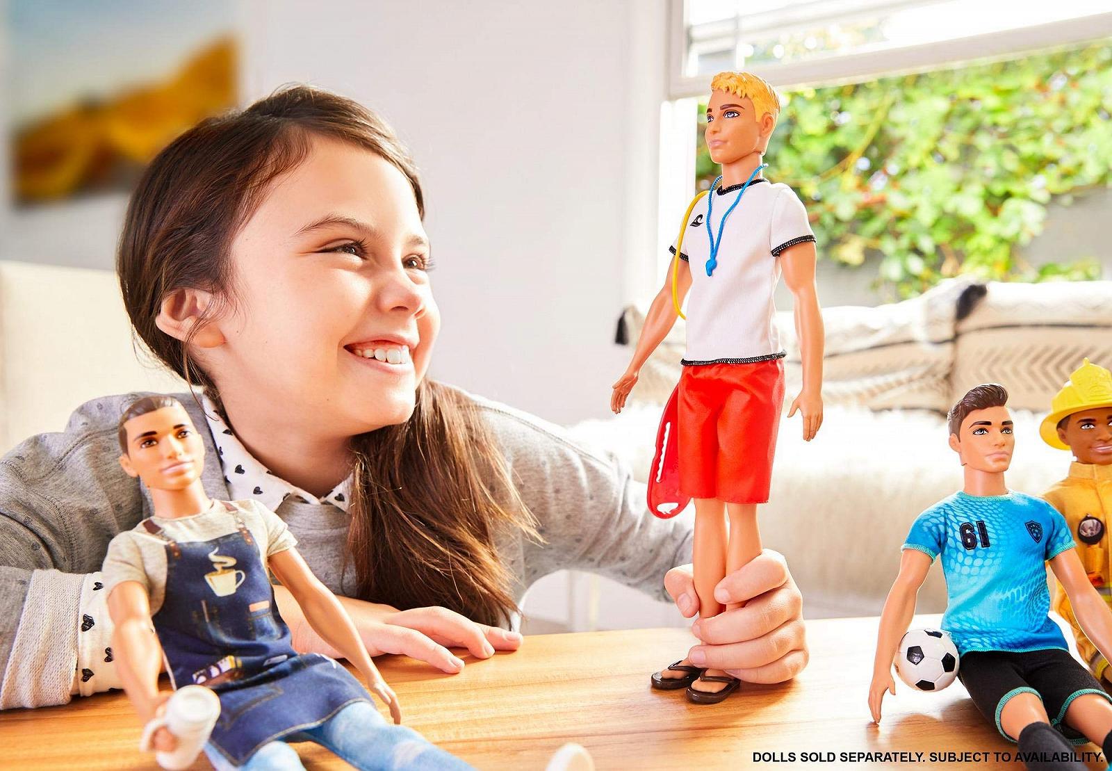 Кукла Barbie FXP04 Ken в карьерах в тематических нарядах Разноцветный, фото №2