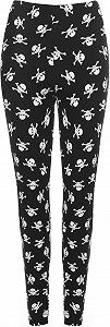 Леггинсы WearAll Plus Size Женские Принт Череп пирата - Фото 1