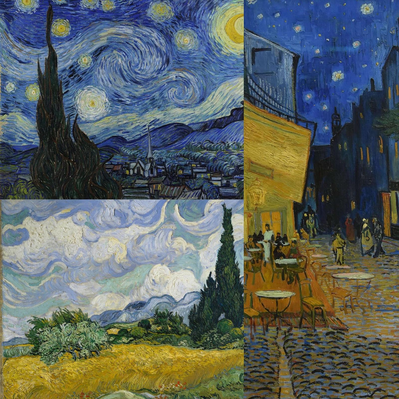 Набор носков Gustav Klimt, Mondrian, Van Gogh, Franz Marc, Friedrich, Munch, фото №10