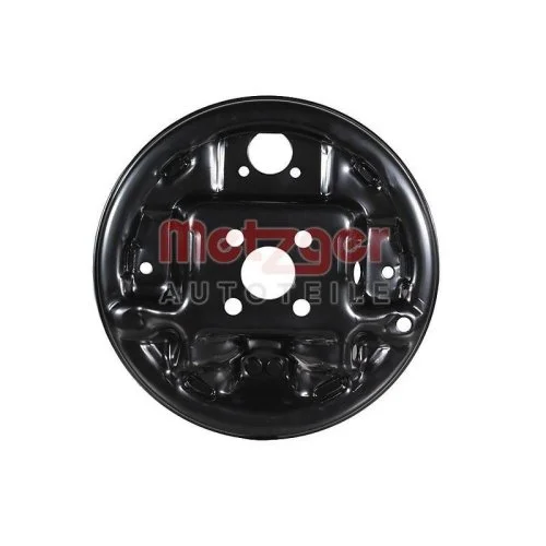 Гальмівний щит METZGER AUTOTEILE 6117107 для NISSAN Задня вісь ліворуч, фото №2