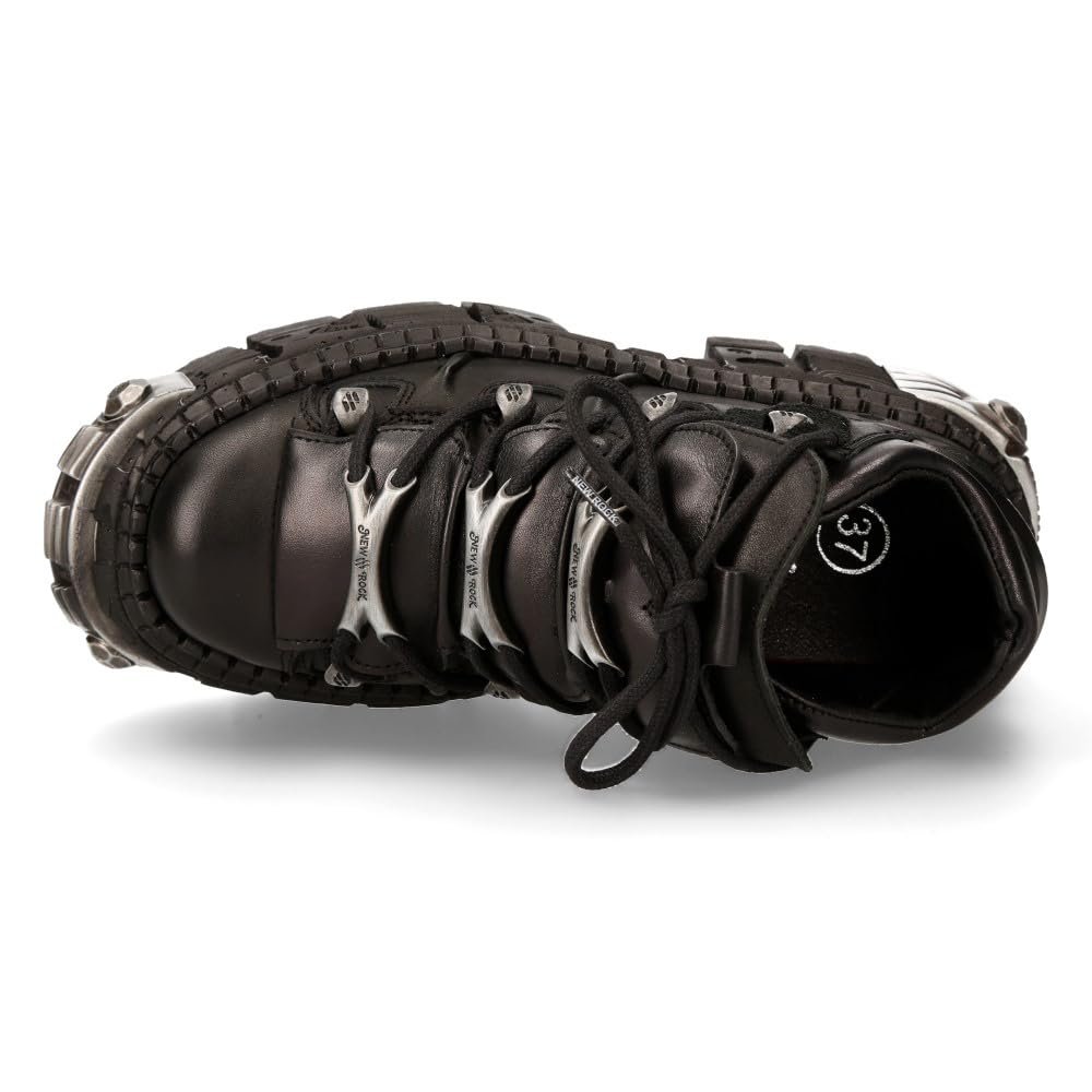 Ботинки New Rock TANK M.WALL106-S10 Кожаные Черные Унисекс, фото №7 Ботинки New Rock TANK M.WALL106-S10 Кожаные Черные Унисекс, фото №7