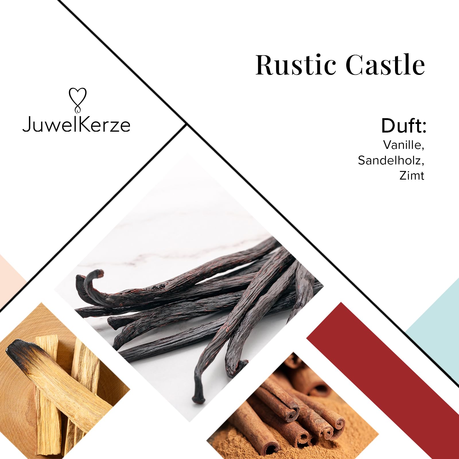 Свічка JuwelKerze Rustic Castle Earrings Срібло - Велика Свічка з Прикрасами, фото №4 Свічка JuwelKerze Rustic Castle Earrings Срібло - Велика Свічка з Прикрасами, фото №4