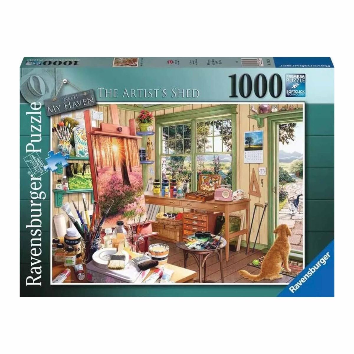 Пазл Ravensburger 12001100 Artist's Workshop 1000 деталей, фото №1